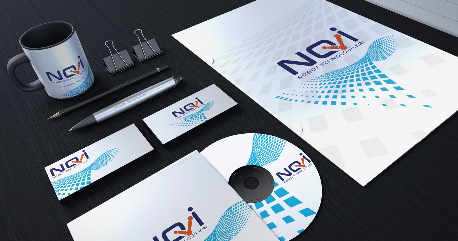 Novi Robotics Logo ve Kurumsal Kimlik Tasarımı